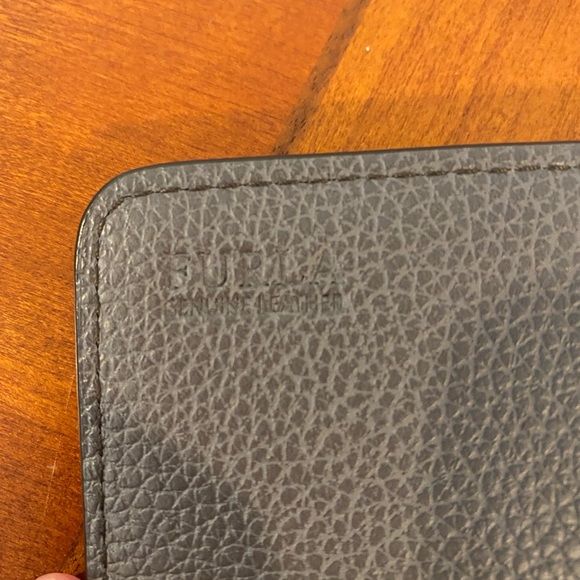 EUC Furla Grey Saffino Leather Large Wallet - Picture 5 of 8